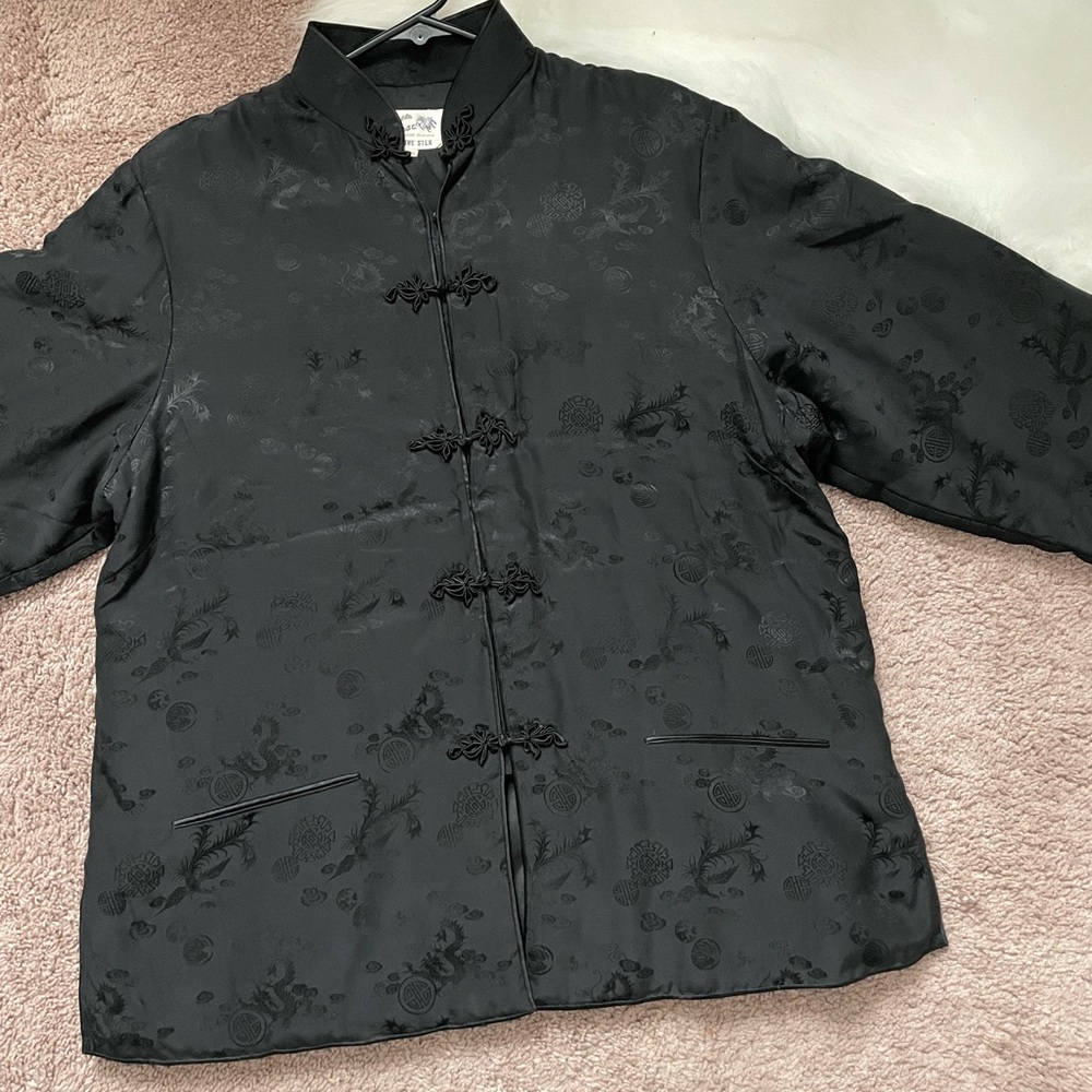 Double Horse Silk Jacket